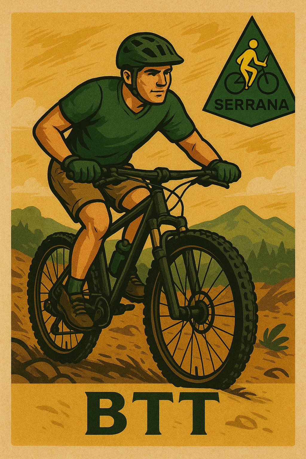 BTT-Pedalando pelos Trilhos Serranos